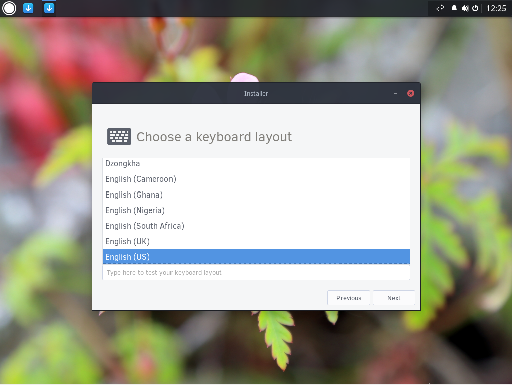 One part of the silly keyboard settings screen